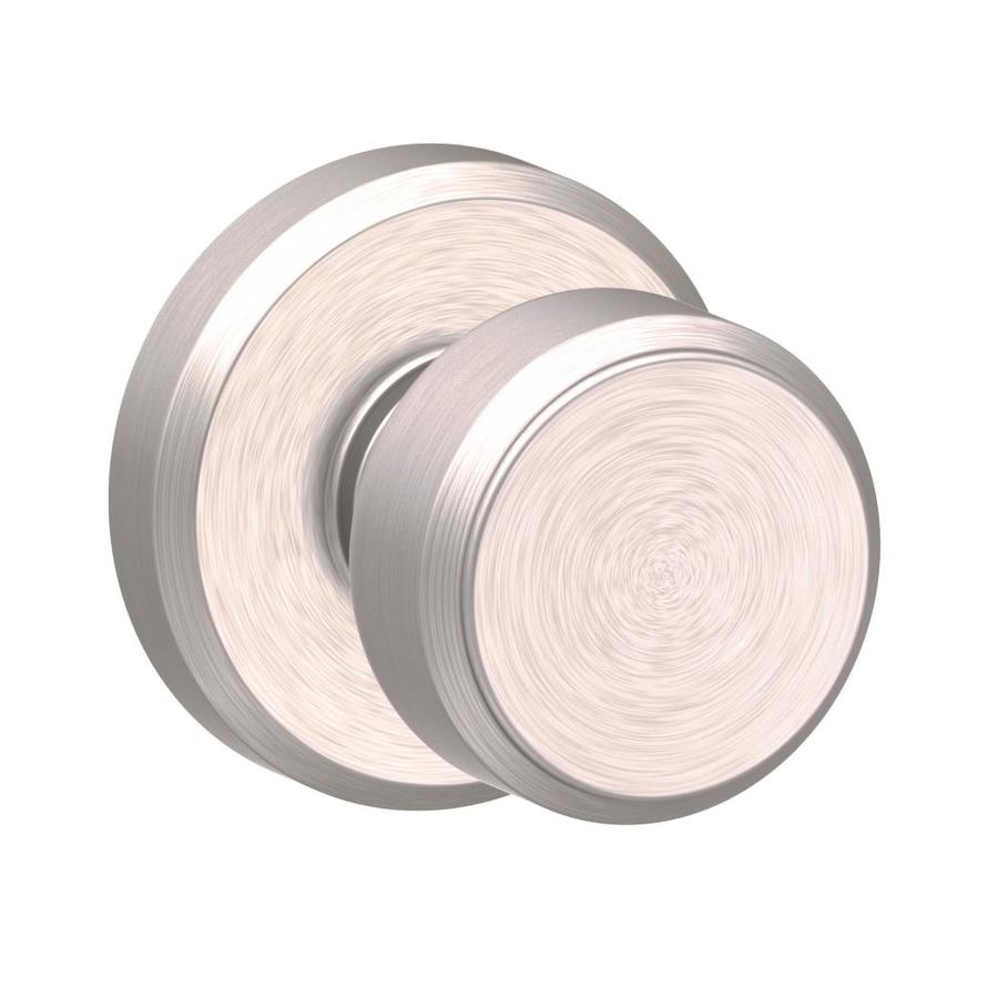 Schlage F10 Bwe Gsn Bowery Greyson Satin Chrome Passage Door Knob In The Door Knobs Department At Lowes Com