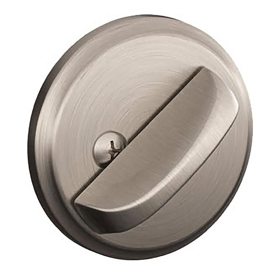 Shop Schlage B Satin Nickel Deadbolt at