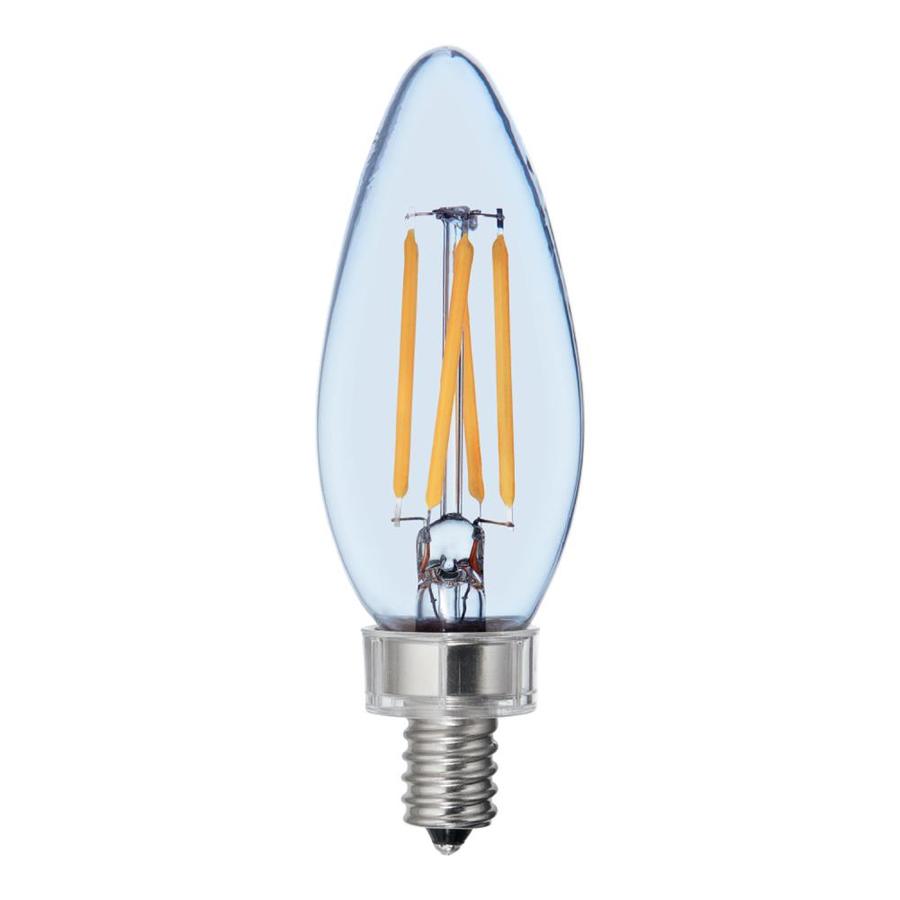 GE Reveal 40-Watt EQ B10 Color-enhancing Dimmable Decorative Light Bulb ...