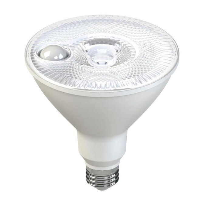Ge Motion Sensor 90 Watt Eq Led Par38 Warm White Dimmable Flood
