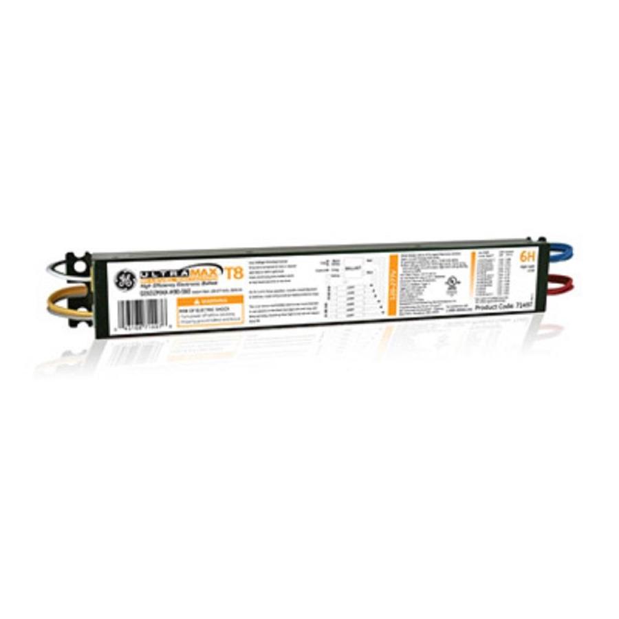 GE UltraMax 6Bulb Electronic Fluorescent Light