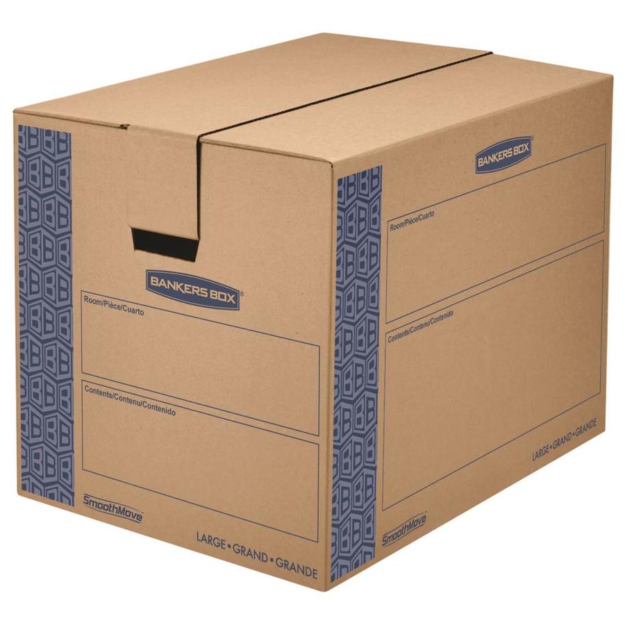 Shop BANKERS BOX 6 Pack Large Cardboard Moving Box Kit Actual 18 25 in 