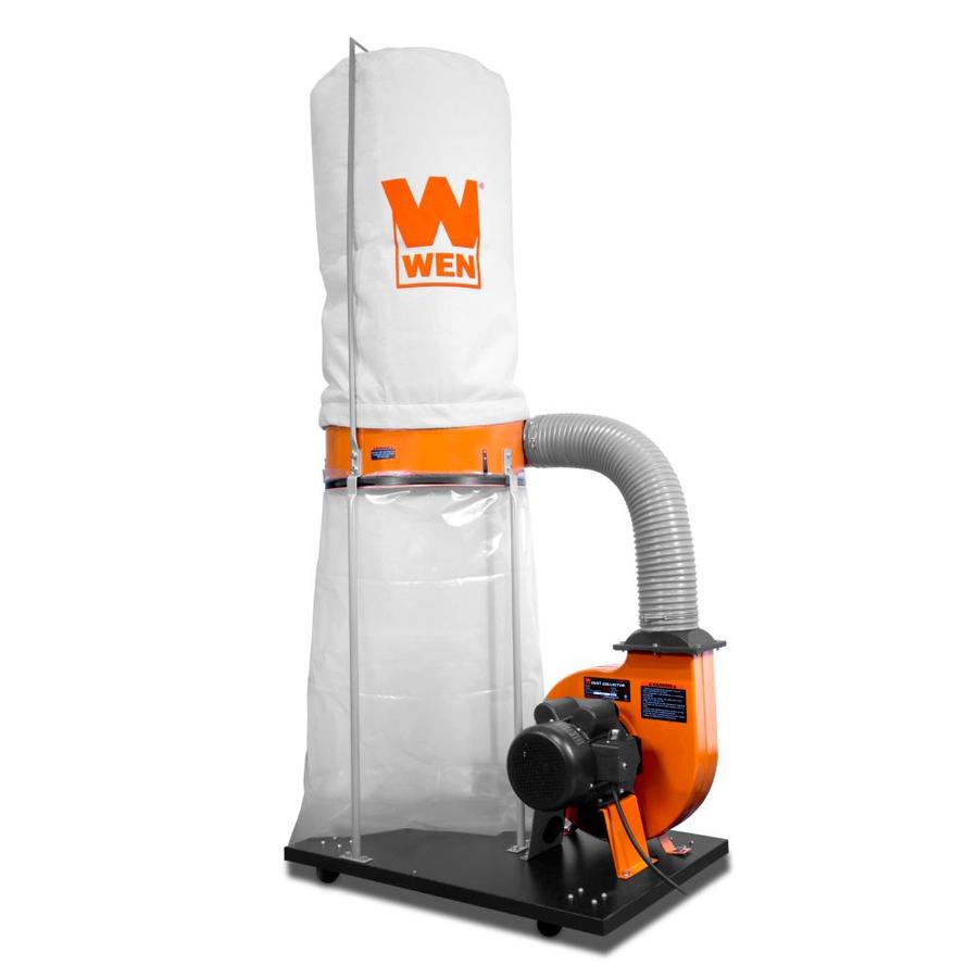 Wen 1500 Cfm 16 Amp 5 Micron Woodworking Dust Collector With 50 Gal Collection Bag And Mobile 