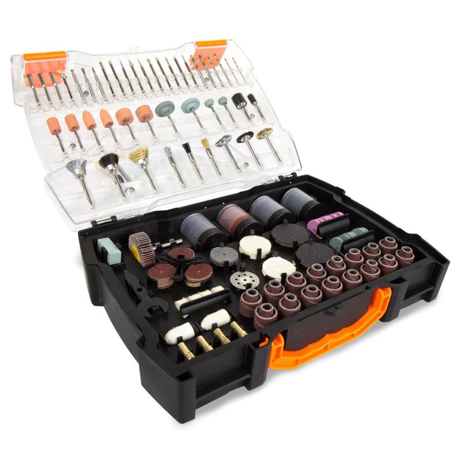 WEN 282Piece Rotary Tool Accessory Kit with Carrying Case in the