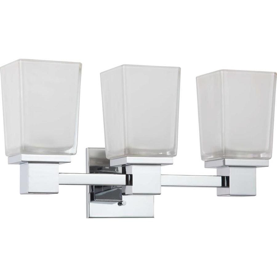 Shop 3Light Polished Chrome Bathroom Vanity Light at 