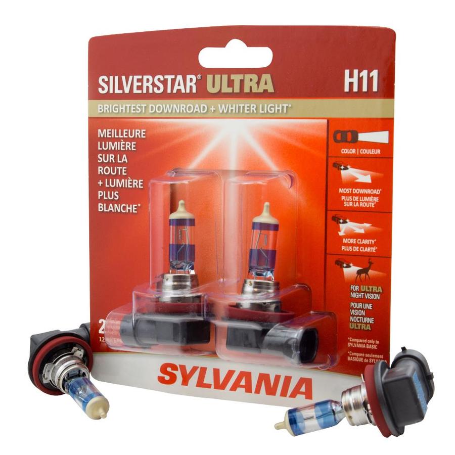 SYLVANIA SYLVANIA H11 ULTRA, 2 pack in the Headlight Bulbs department