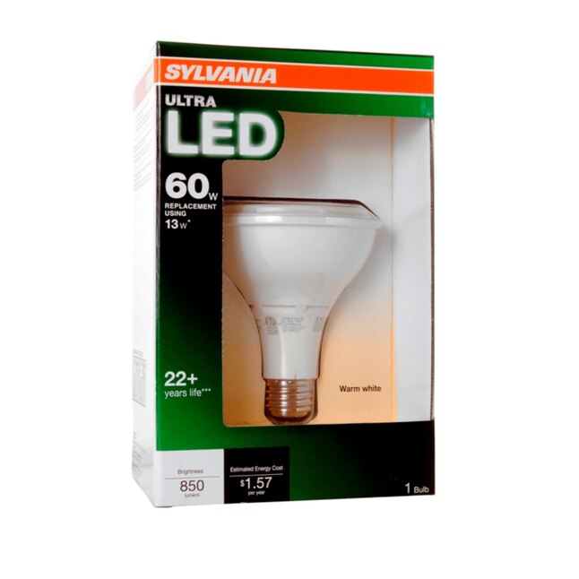 SYLVANIA Ultra LED White PAR20 8Watt 85W Indoor/Outdoor Dimmable Flood Lamp