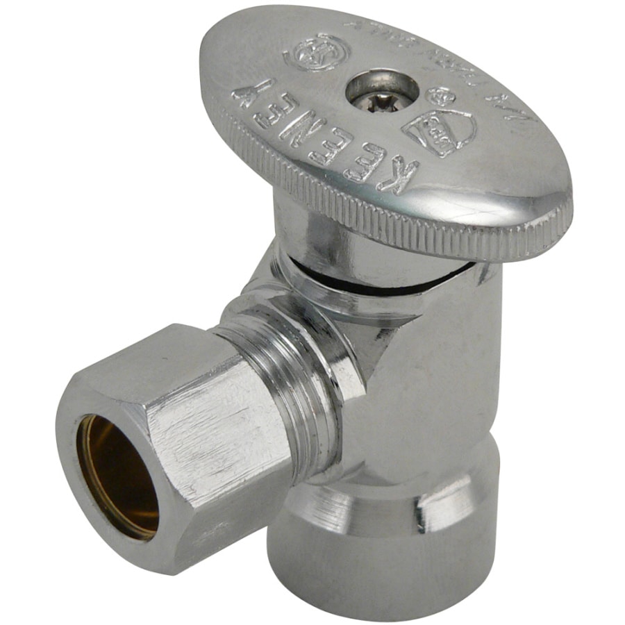 shop-keeney-mfg-co-chrome-quarter-turn-angle-valve-at-lowes