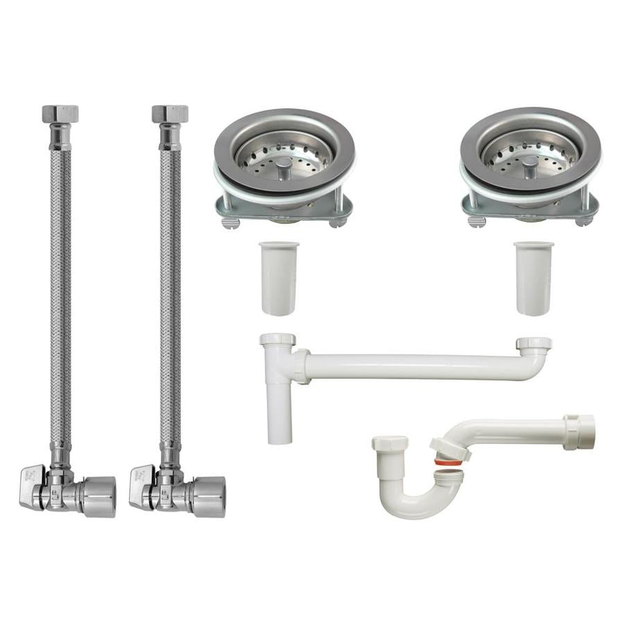 Keeney Kitchen Sink Installation Kit For 1 1 2 In Pipe In The Plumbing Installation Kits Department At Lowescom