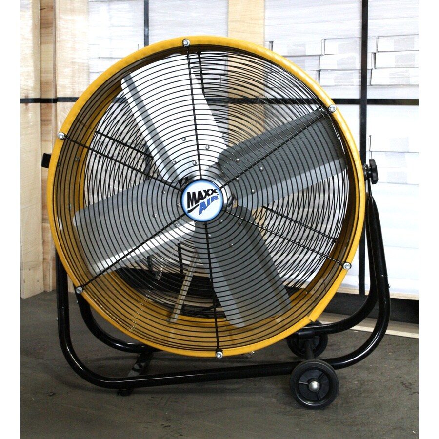 High Velocity Rolling Drum Fan 24 Warehouse Cooling Tools Office Shop Fans 837013207351 Ebay