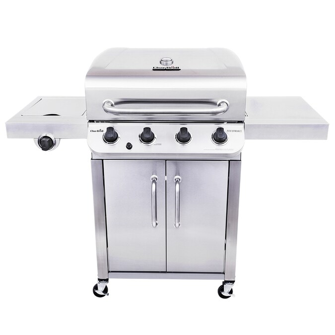 Char Broil Performance Stainless 4 Burner Liquid Propane Gas Grill With 1 Side Burner In The Gas Grills Department At Lowes Com,Pet Armadillo Lizard Ajpw Worth
