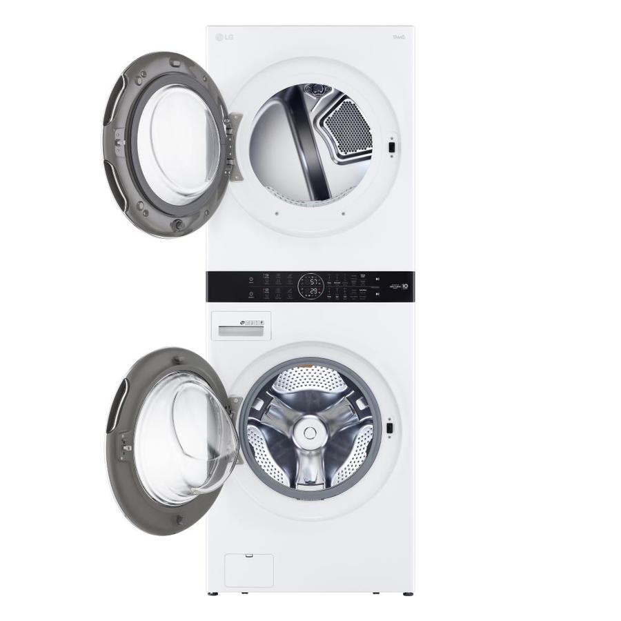 LG WashTower Electric Stacked Laundry Center with 4.5cu ft Washer and