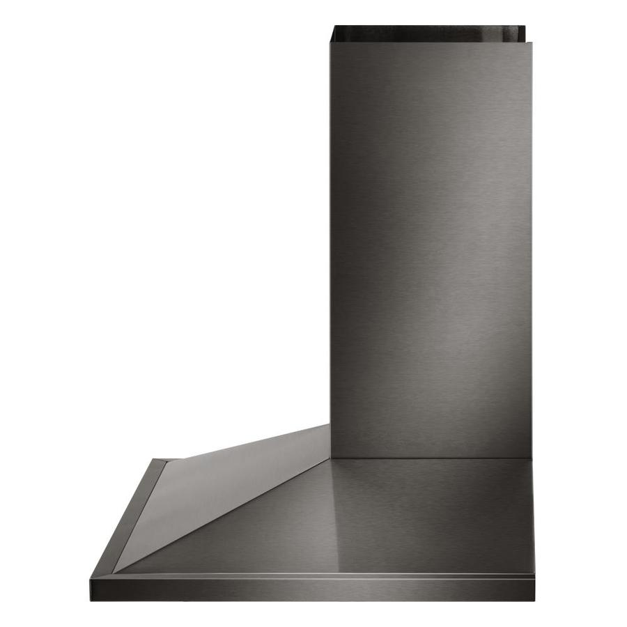 LG 30in Ducted Black Stainless Steel WallMounted Range Hood in the