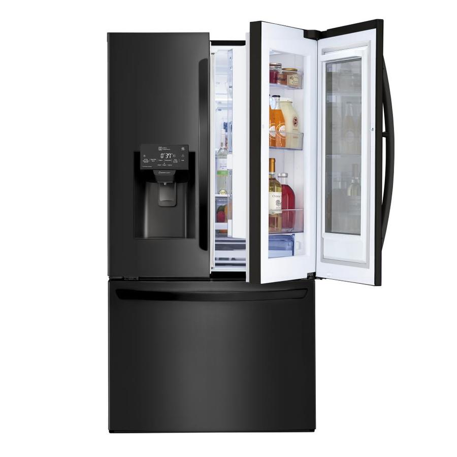 LG InstaView Smart WiFi Enabled 27.5cu ft French Door Refrigerator