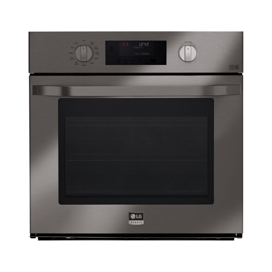 LG Studio Selfcleaning True Convection Single Electric Wall Oven