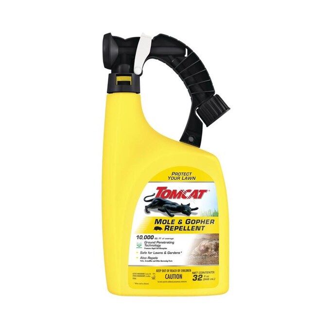 TOMCAT Mole and Gopher 32fl oz Concentrate Pest Repeller in the Animal