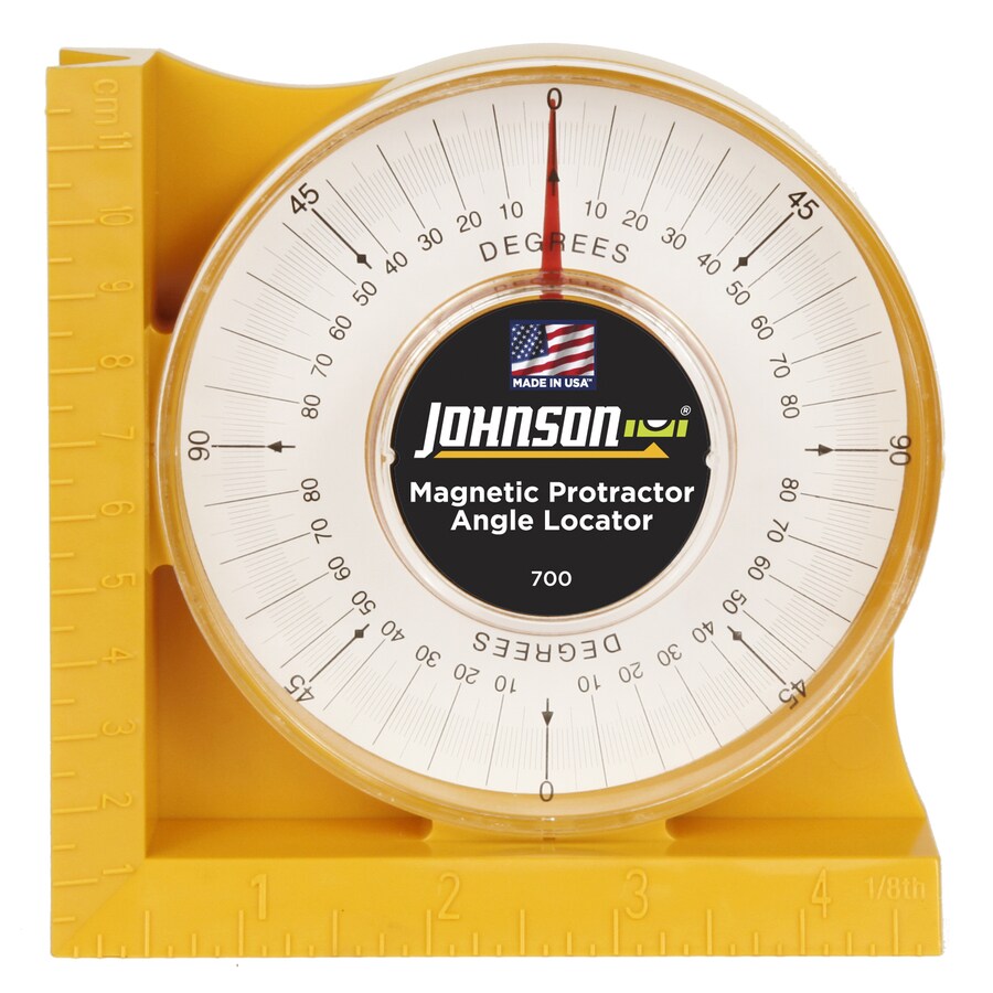 Johnson Level Magnetic Protractor Angle Locator At Lowes