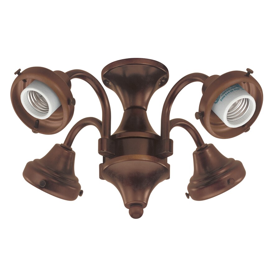 Hunter 4 Light Cocoa Ceiling Fan Light Kit At