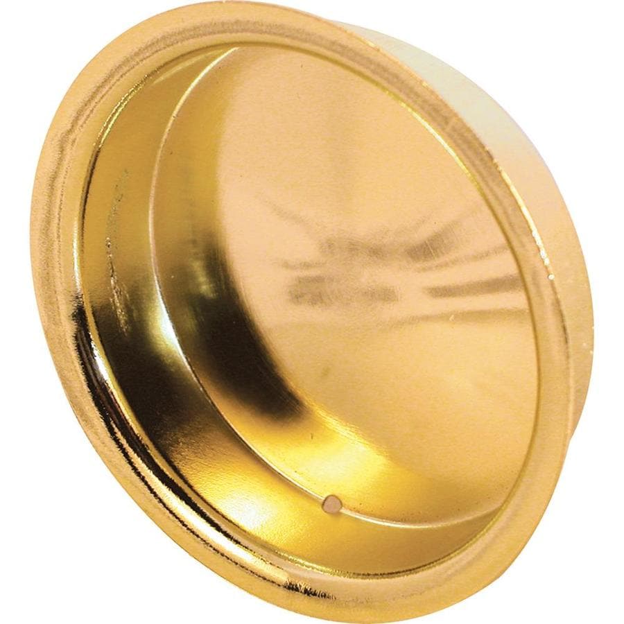 Prime Line In Plated Polished Brass Sliding Closet Door Pull At Lowes