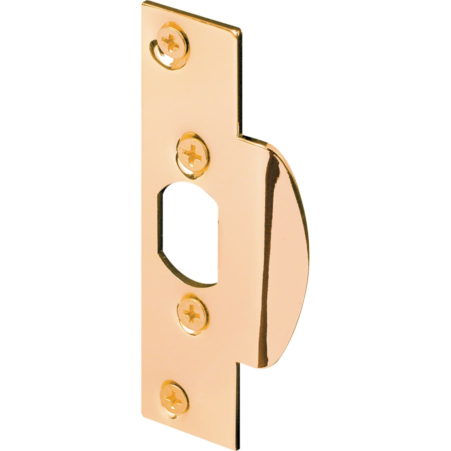 steel entry door strike plate