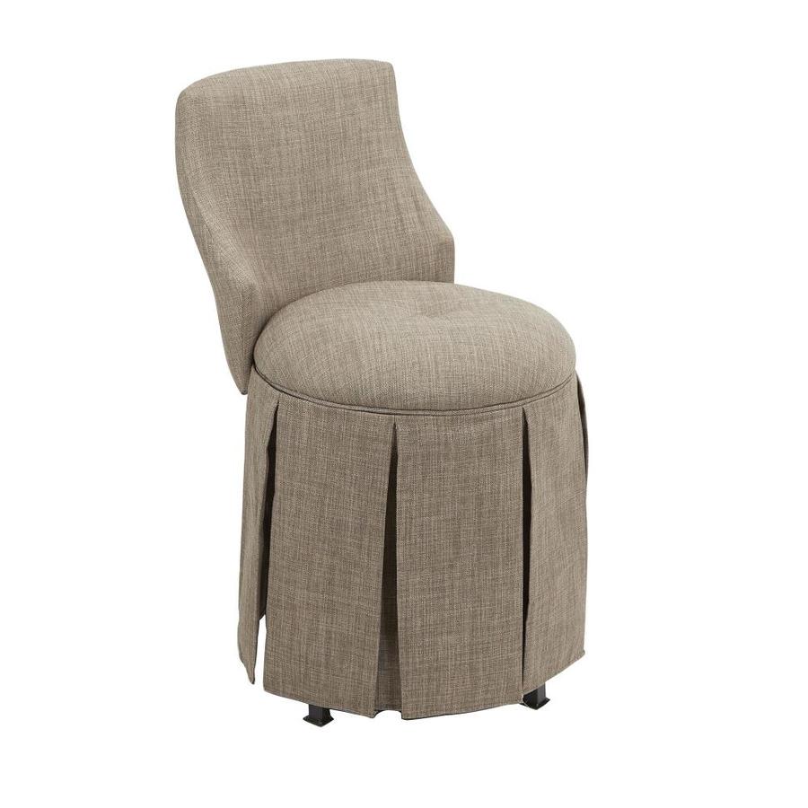 vanity stool with back