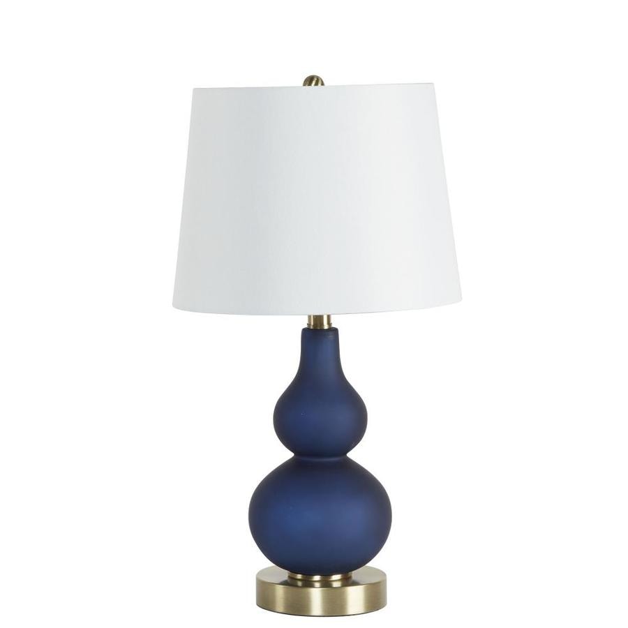 navy blue table lamp