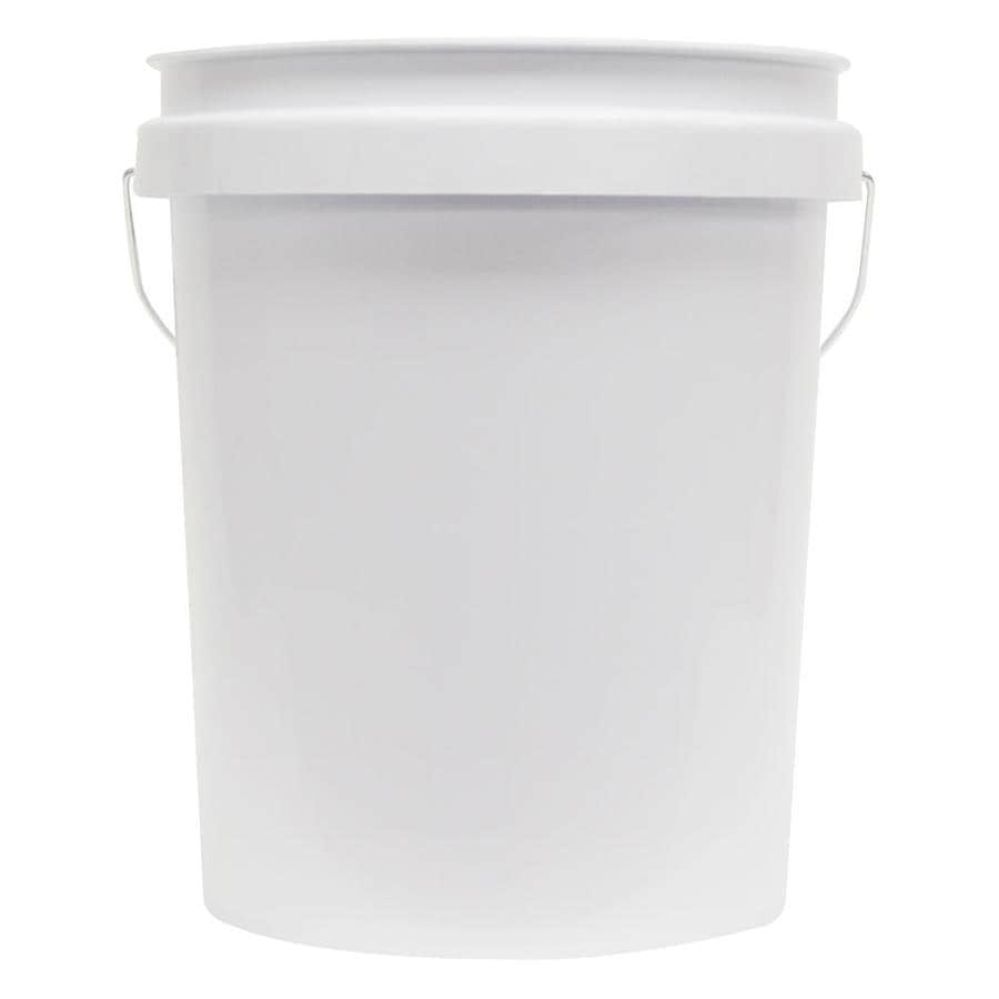 clear plastic bucket 5 gallon