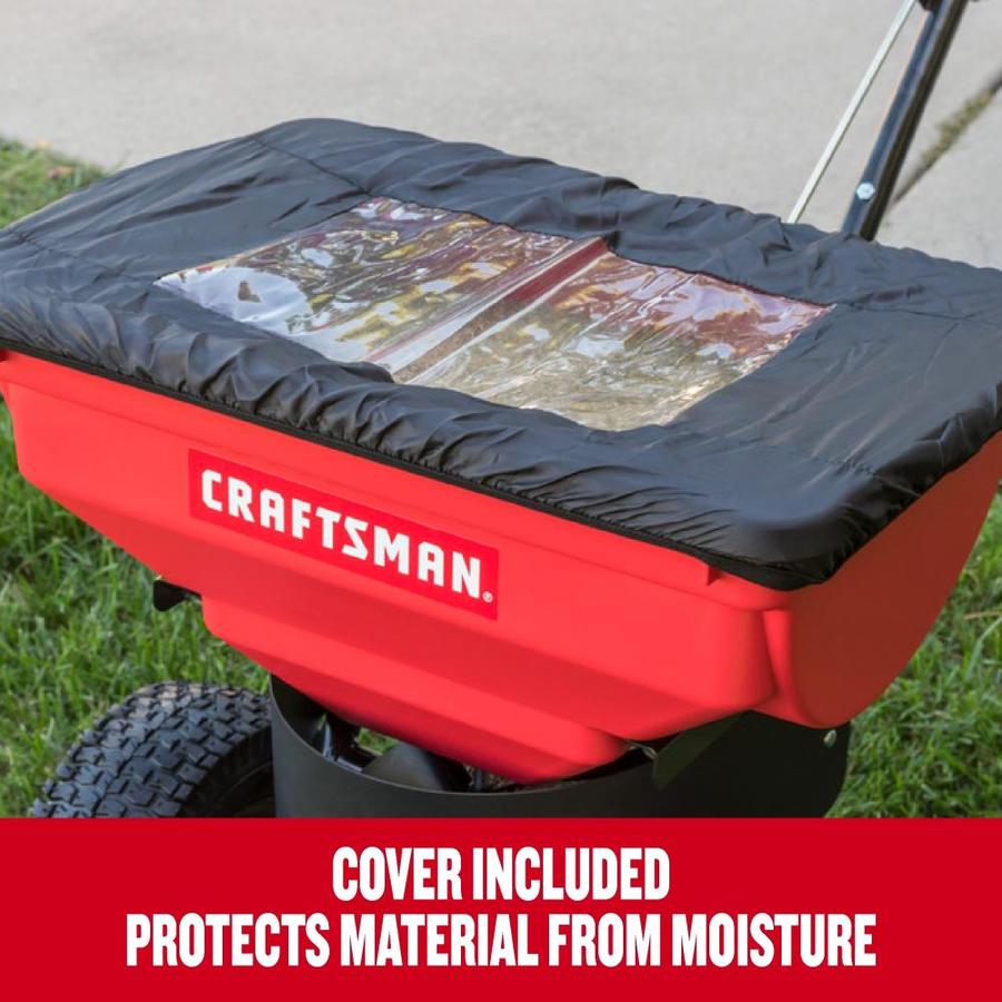 CRAFTSMAN Craftsman 85lb Broadcast Fertilizer Spreader in the Push