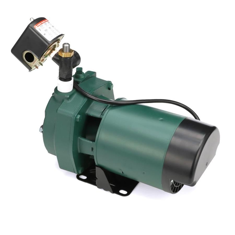 Zoeller 1HP 115 and 230Volt Cast Iron Deep Well Jet Pump in the Water