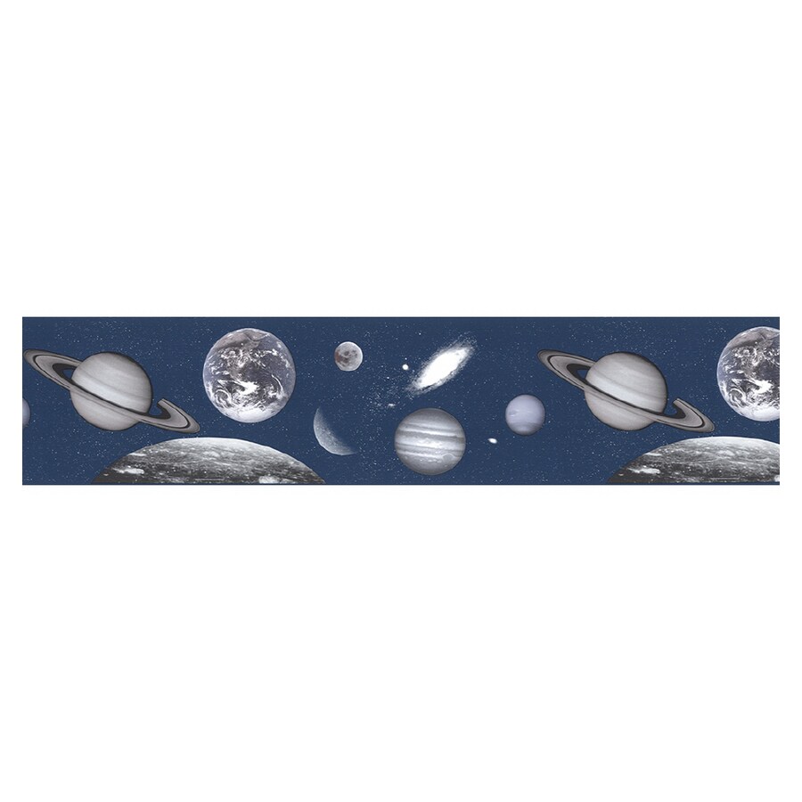 Norwall Outer Space Wallpaper Border in the Wallpaper Borders department at  