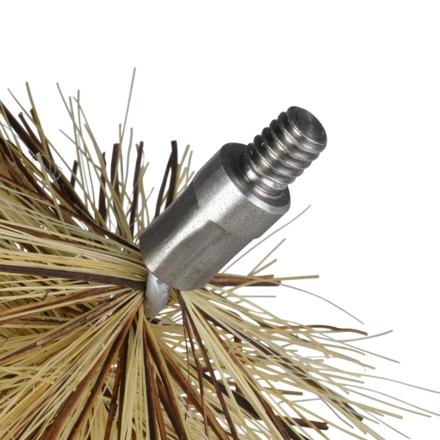 IMPERIAL 3in x 3in Fiber Pellet Stove Brush in the Pellet Stove