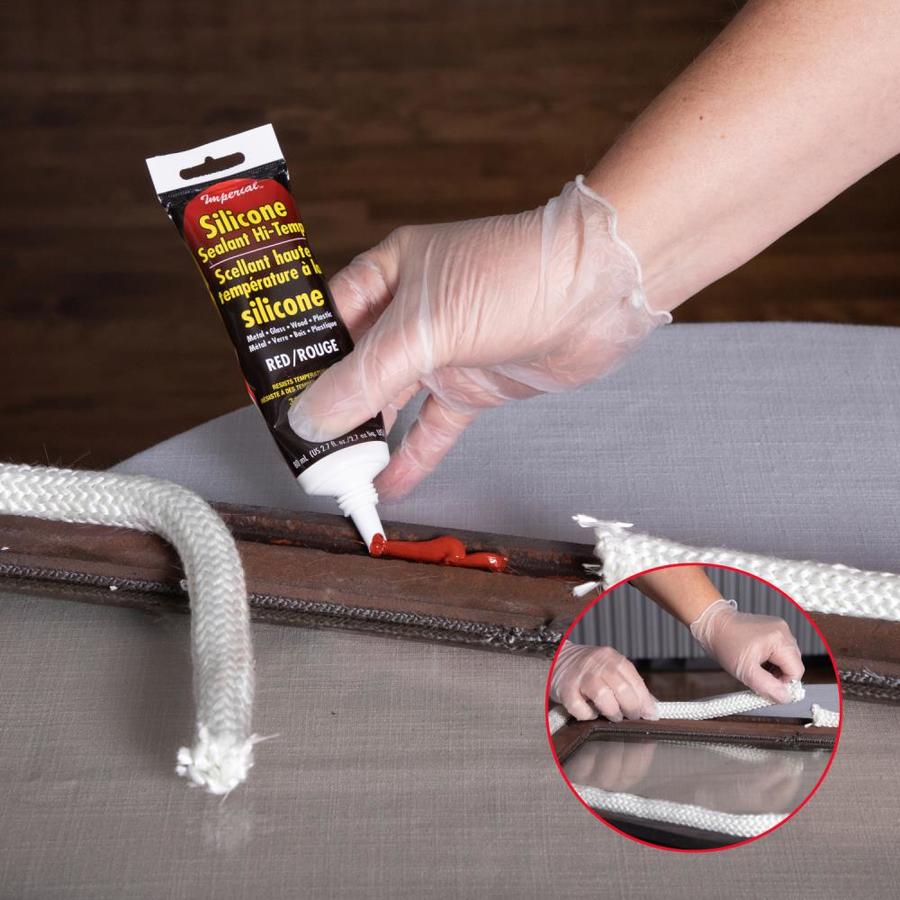 IMPERIAL 2.7oz HighTemp Sealant in the Wood & Pellet Stove Accessories department at