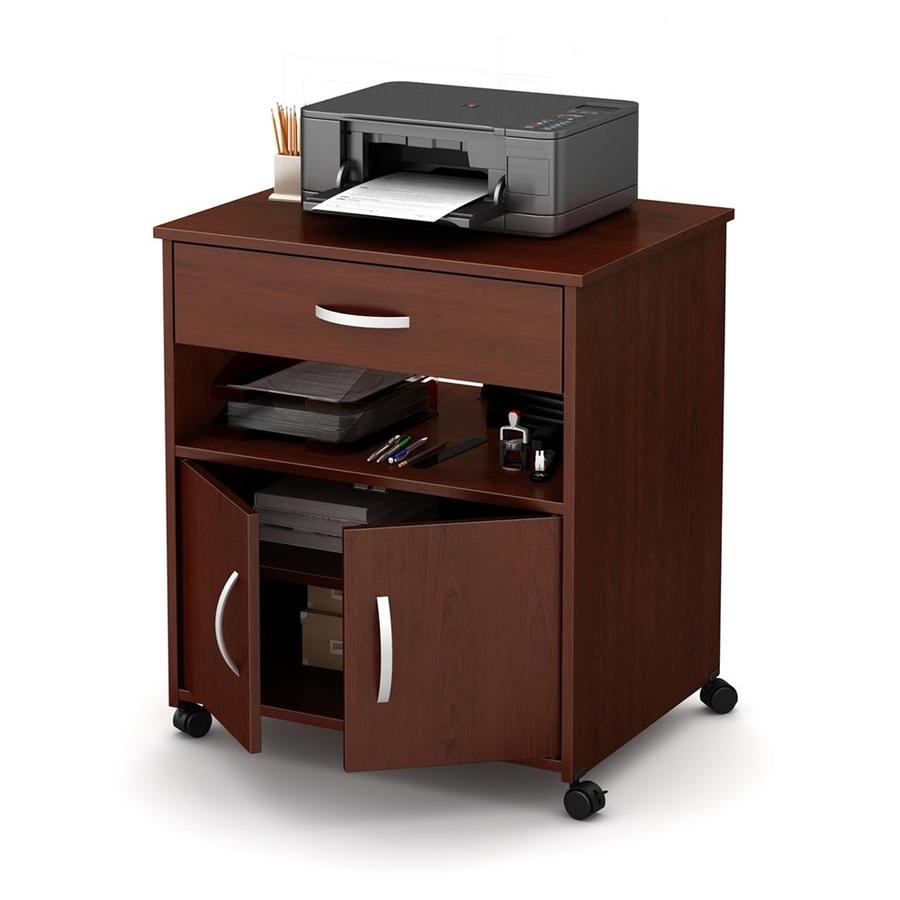 South Shore Furniture Axess Royal Cherry Printer Stand in the Office