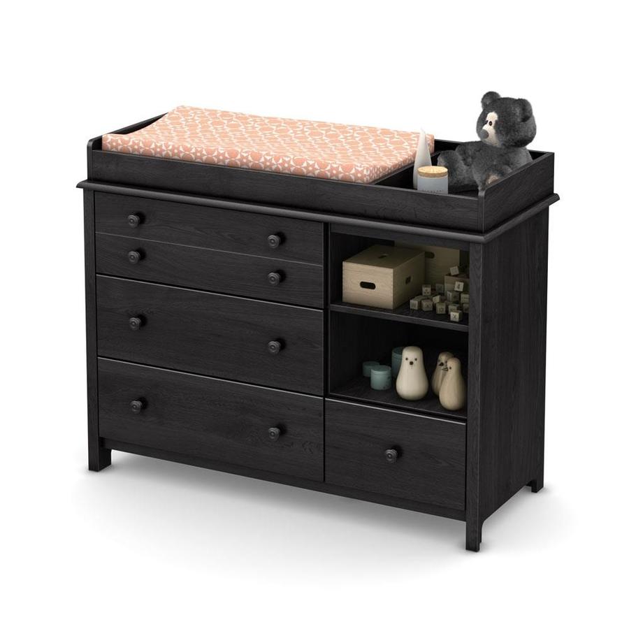 gray changing table