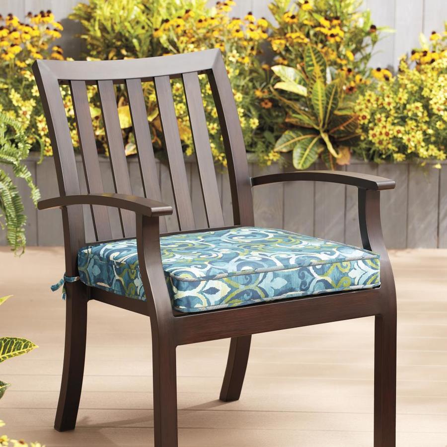 Garden Treasures 1 Piece Salito Marine Seat Pad In The Patio Furniture