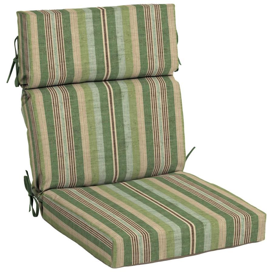 allen + roth Stripe High Back Patio Chair Cushion for Highback Chair