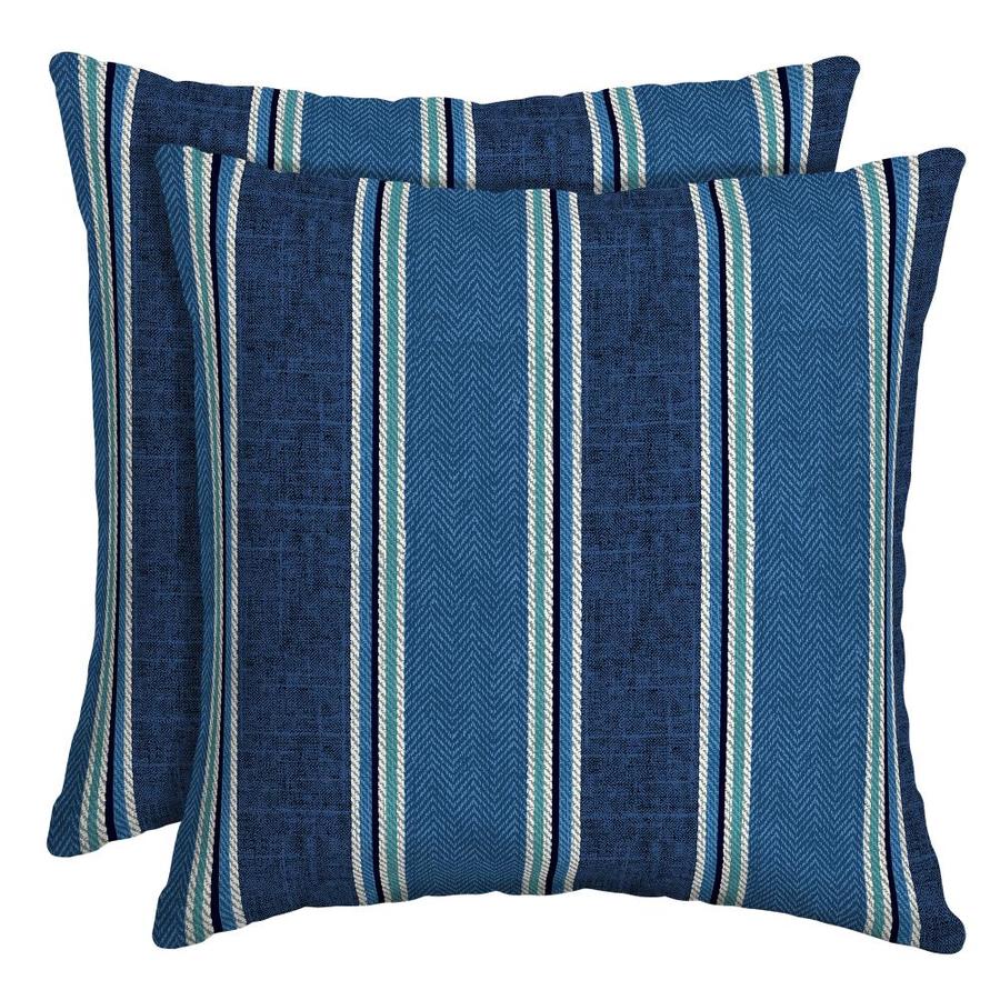 blue stripe cushions