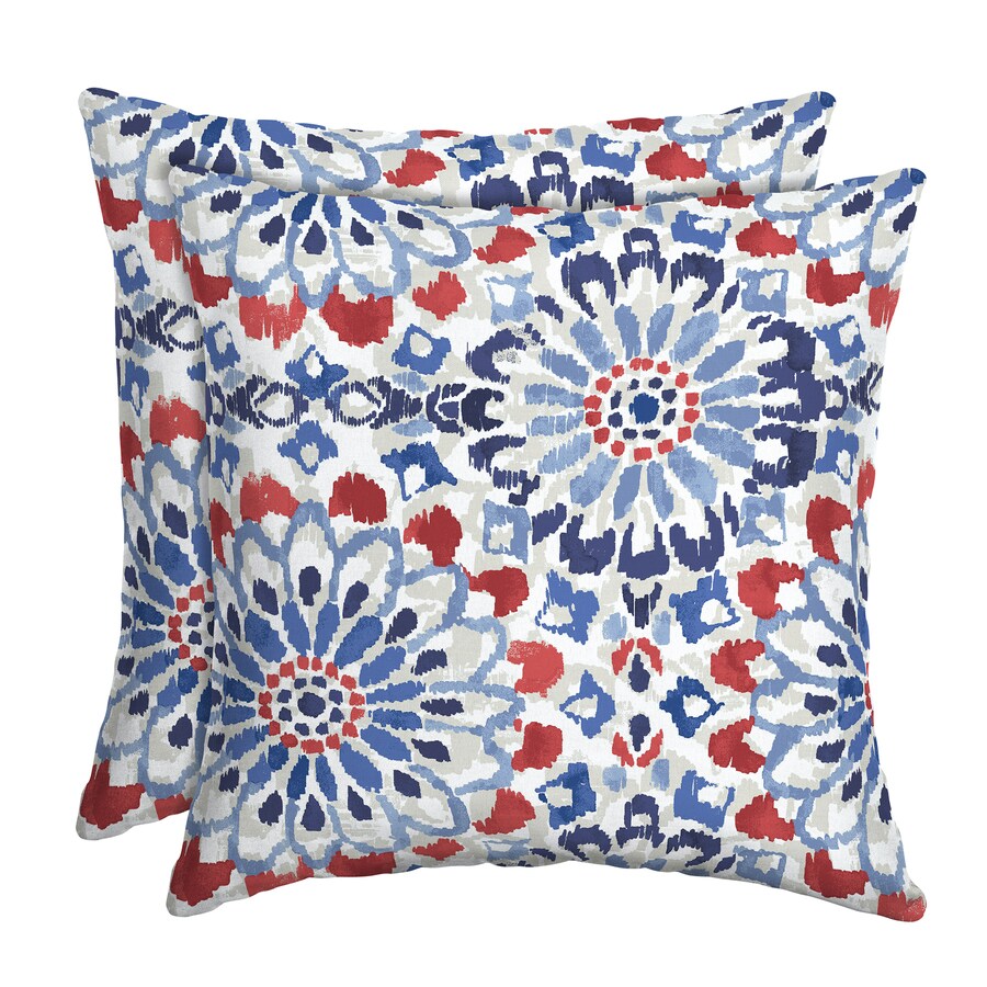 red throw pillows