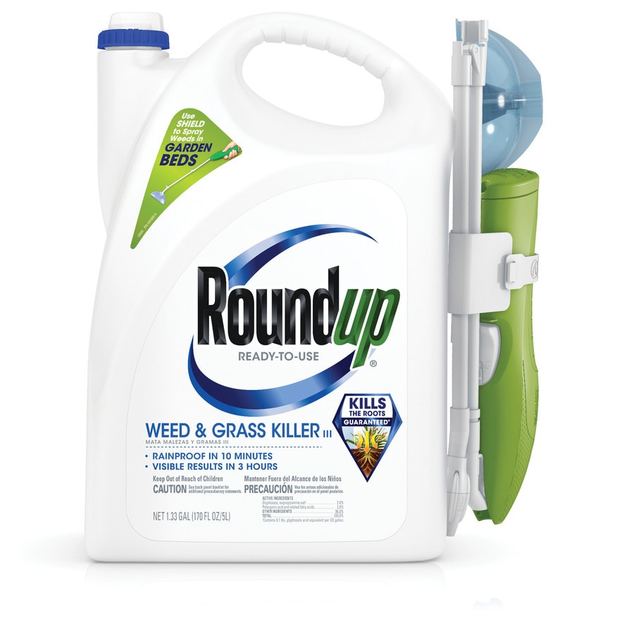 Roundup Ready-To-Use Sure Shot 1.33-Gallon Weed and Grass Killer in the Weed Killers department at Lowes.com