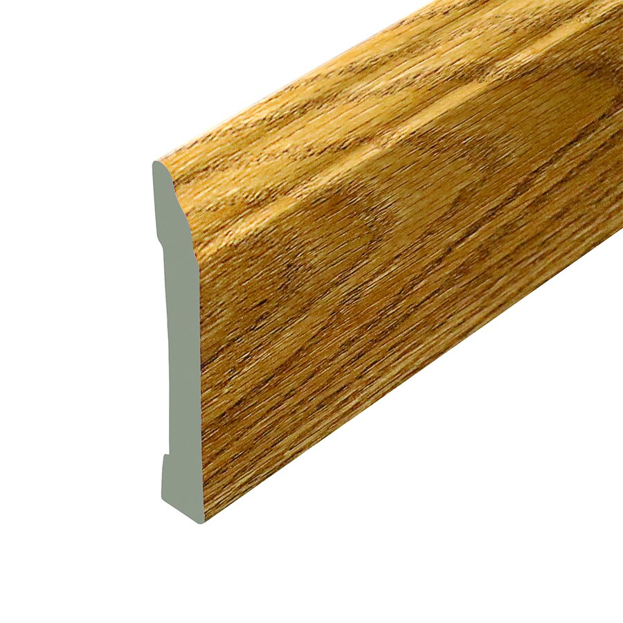 TRIMFINITY 7/16-in x 3-3/16-in x 8-ft Finished Polystyrene Baseboard Moulding in the Baseboard Moulding department at Lowes.com... 