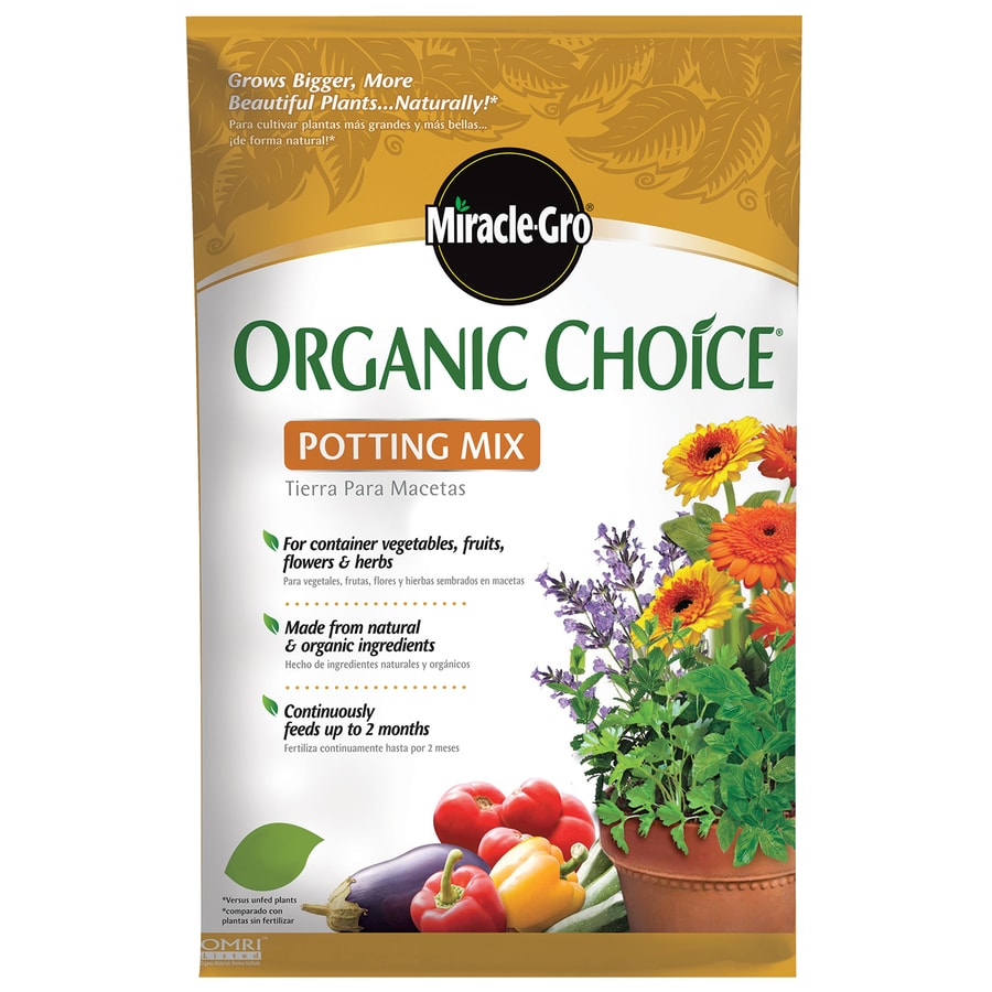 Miracle-Gro Organic Mix at