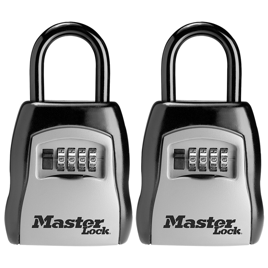 Master Lock 5400D Combination Portable Lock Box 5 Key Capacity Set Your Own Code