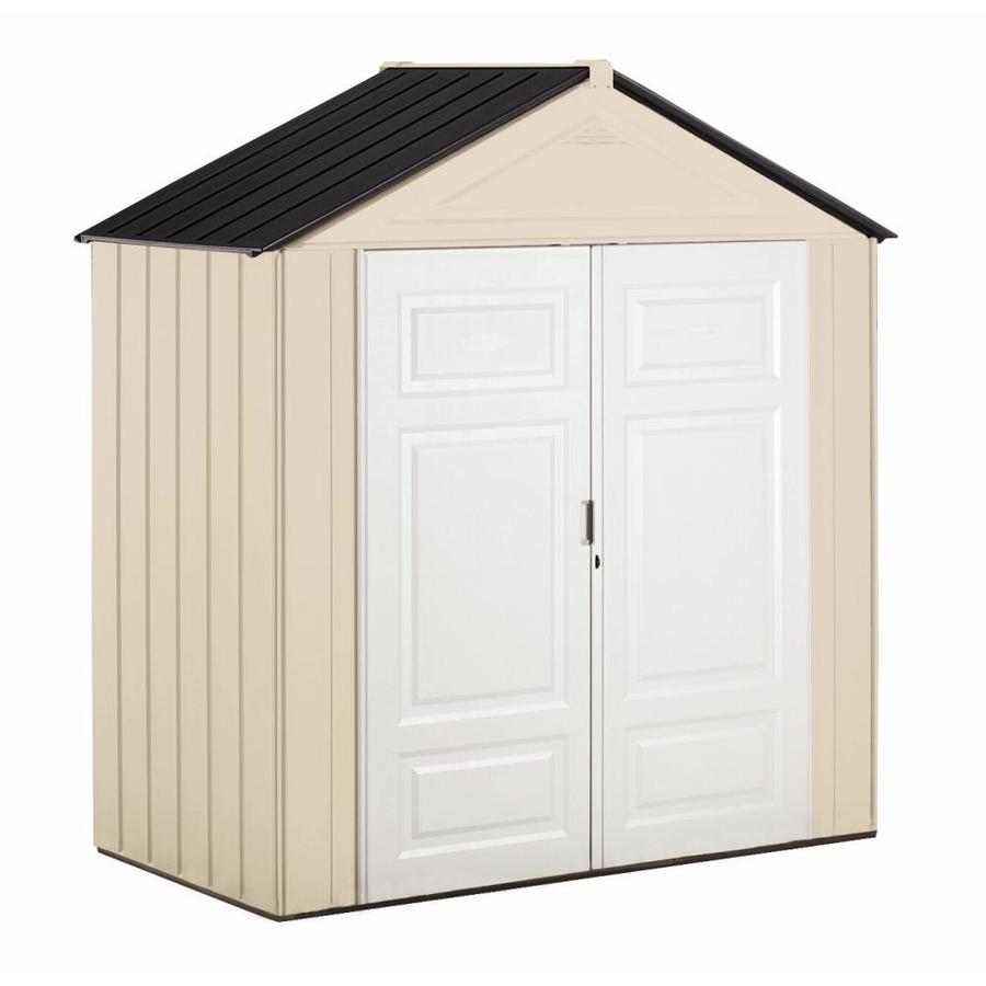  Shed (Common: 7-ft x 3-ft; Actual Interior Dimensions: 6.75-ft x 3.25