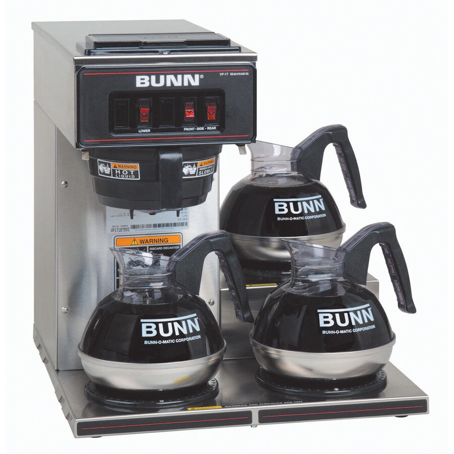 BUNN Vp173 12Cup Stainless Steel Commercial Coffee Maker in the