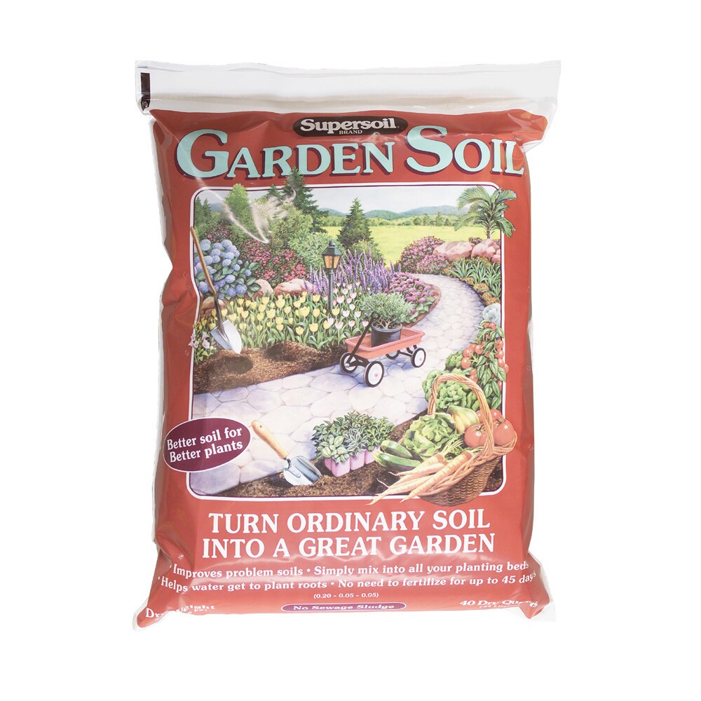 Supersoil 40 Qt Garden Soil At Lowes Com