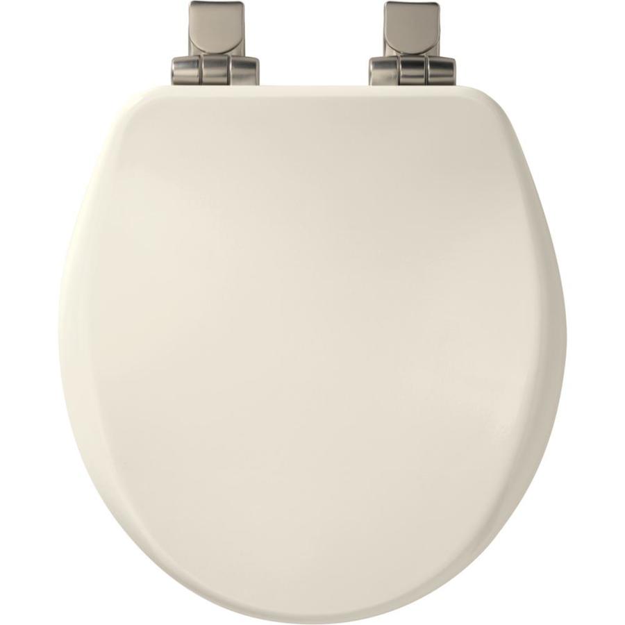 Bemis Biscuit Round SlowClose Toilet Seat in the Toilet Seats