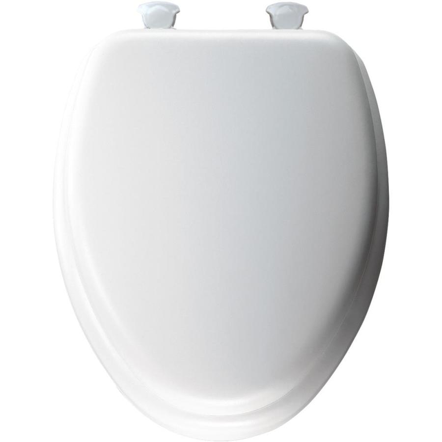 gray padded toilet seat