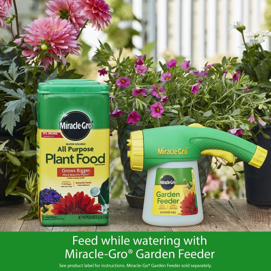 MiracleGro Water Soluble 5.5lb All Purpose Food in the Plant Food