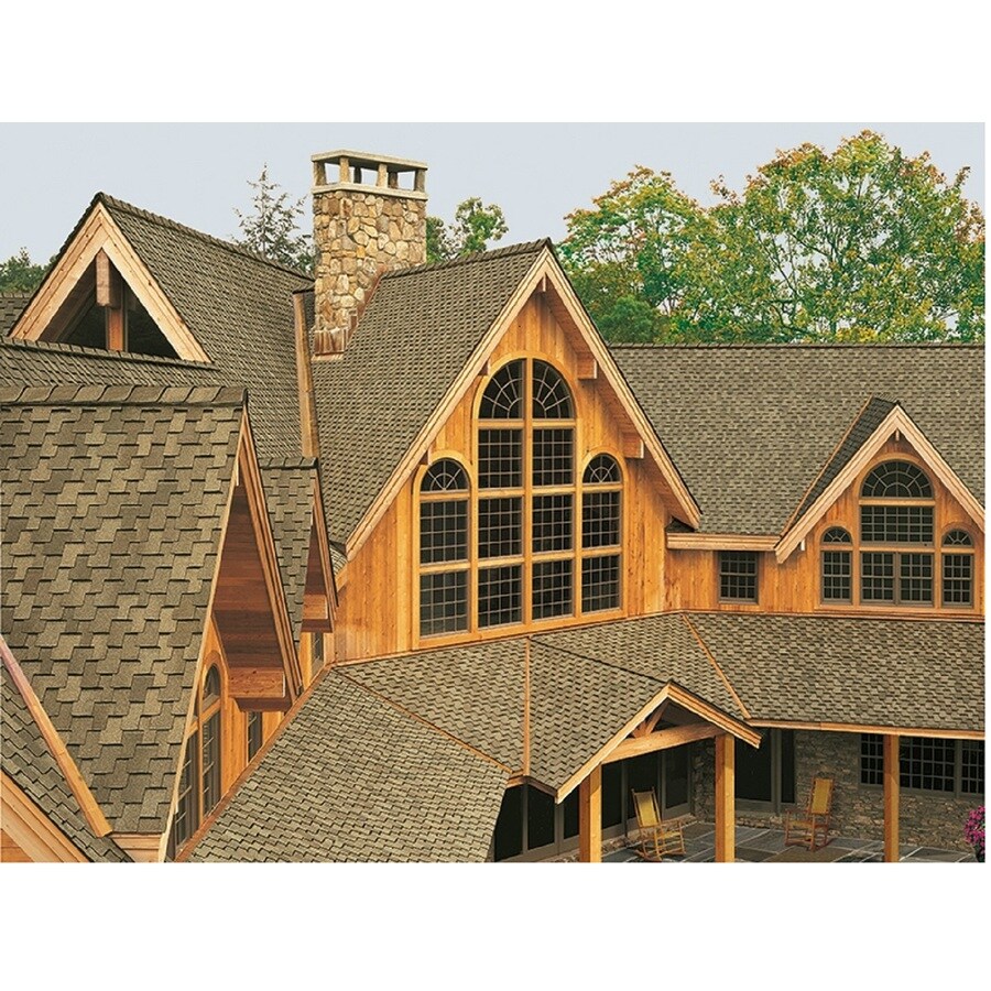 GAF Grand Sequoia 20-sq Ft Cedar Laminated Architectural Roof Shingles ...