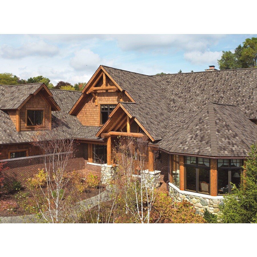GAF Grand Canyon 16.667sq ft Mission Brown Laminated Architectural
